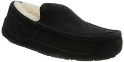 Men's Ugg Ascot Leather Slipper, Size 17 M - Black