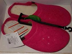 Crocs Classic Textured Slipper - Candy Pink/Oatmeal  Choose 