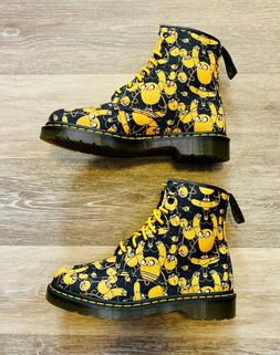 Dr. Martens Castel Adventure Time Jake Print Ankle Boots Men