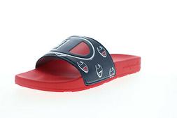 Champion IPO Repeat C CM100333M Mens Blue Slip On Slides San