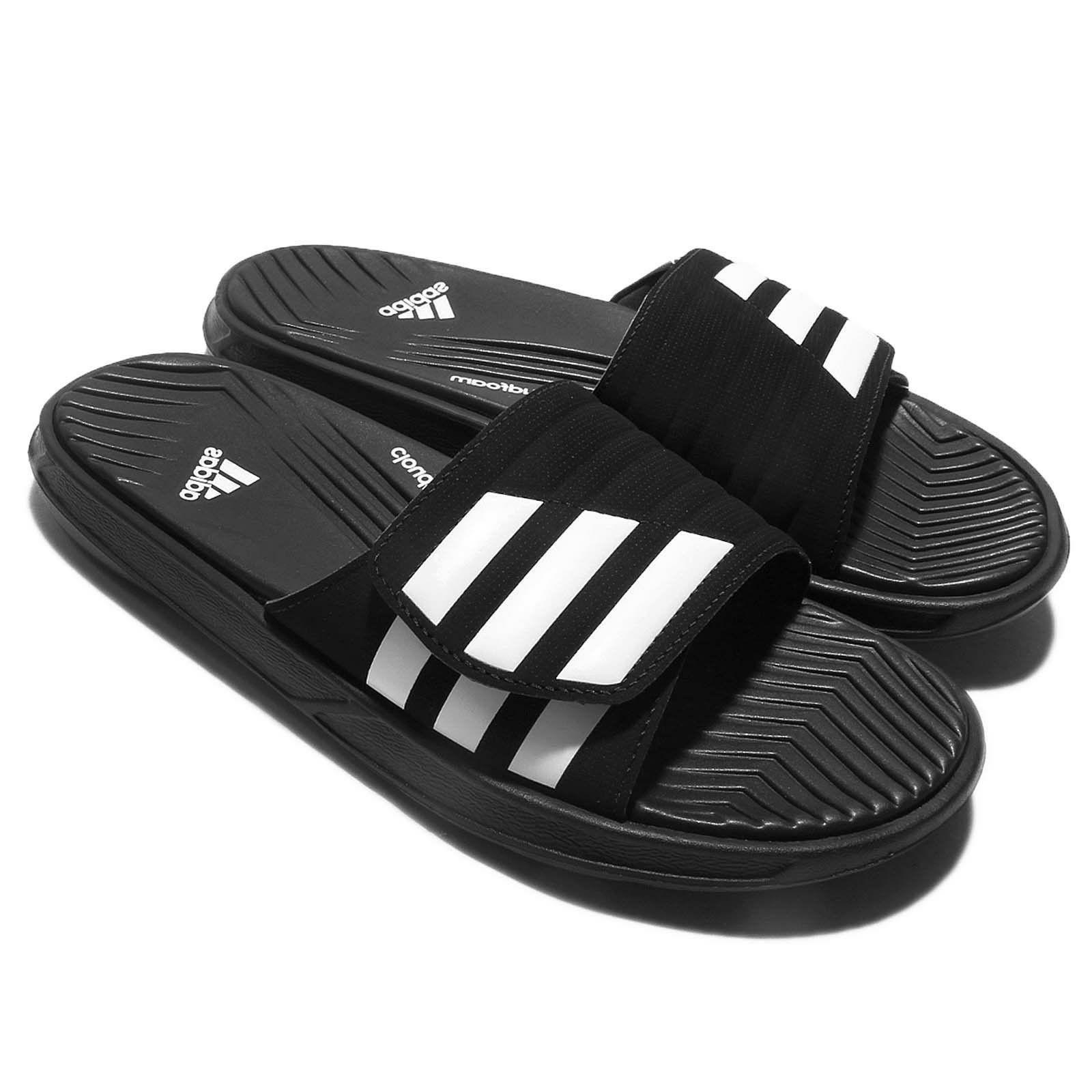 2018 adidas Izamo CF Black White Men Sandal