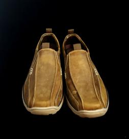 Skechers Men's RelaxFit Memory Foam Slip-On Loafer Dark Brow