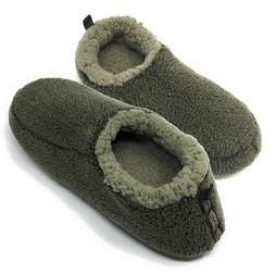Sherpa Cozy Fuzzy Fluffy Indoor Anti-skid House Shoes 9-12 (