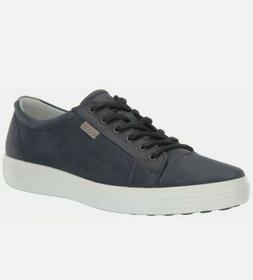 ECCO Men Size 47  Soft 7 City Marine Tie Shoes G1060S