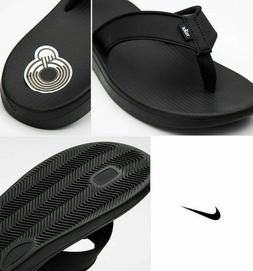 Nike Men Sz 13 KEPA KAI Thong Slipper Black Beach Slide GYM 