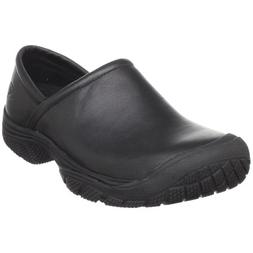 KEEN Utility Men's PTC Slip On Work Shoe,Black,14 M US