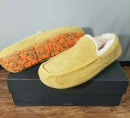 Size 10 Ascot Mens Chestnut Marble Bottom Suede Rare New On 