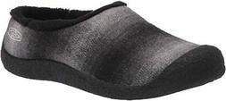 KEEN Women's Howser Casual Slide House Shoe, Black Plaid/Gre